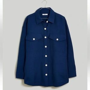 madewell oversized shirt jacket